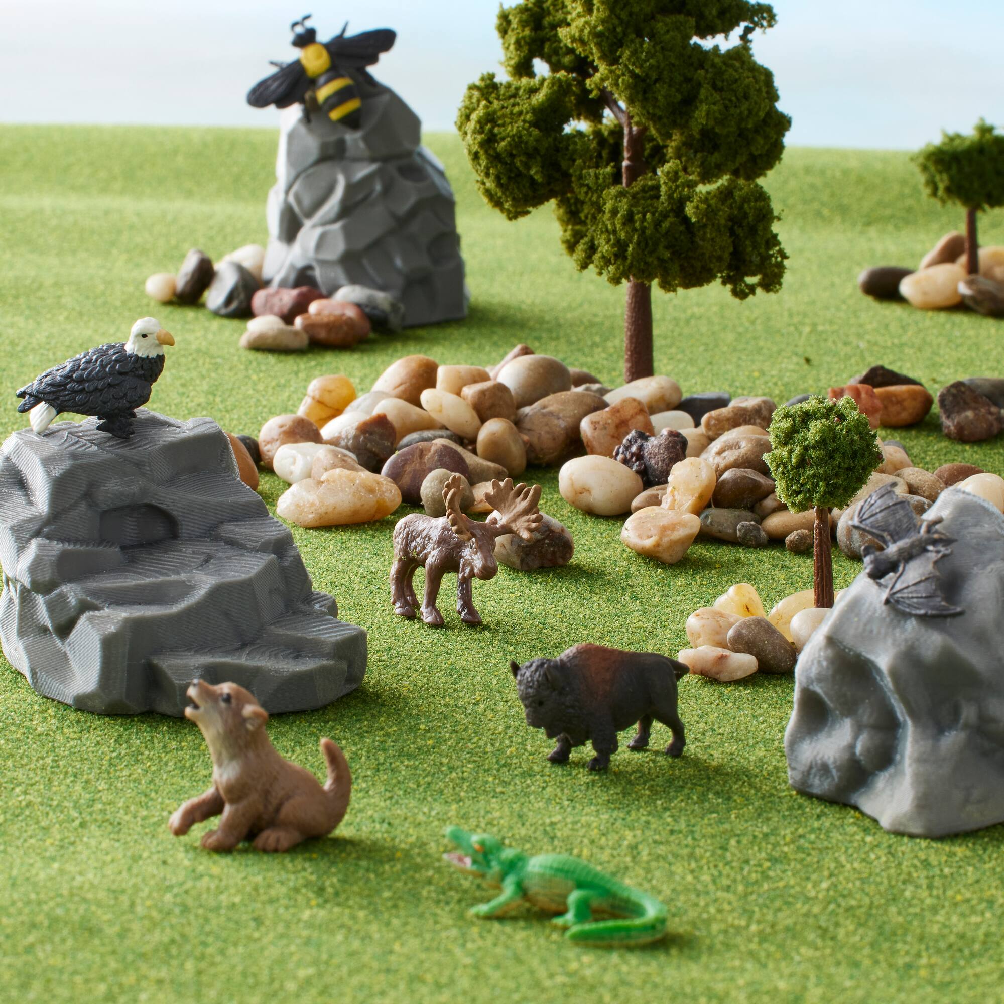 10 Pack: Safari Ltd® Good Luck Minis® Wild America Fun Pack